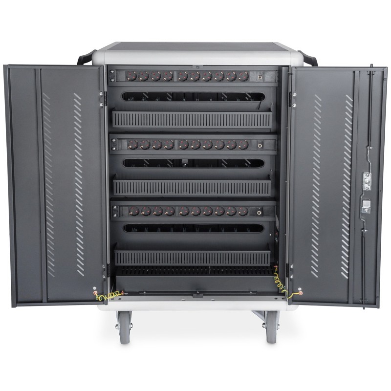 Buy Digitus Mobile Charging Cabinet for 30 Notebooks/Tablets Up to 15.6" - Black... in Cyprus, Nicosia, Limassol, Larnaka, Pafos