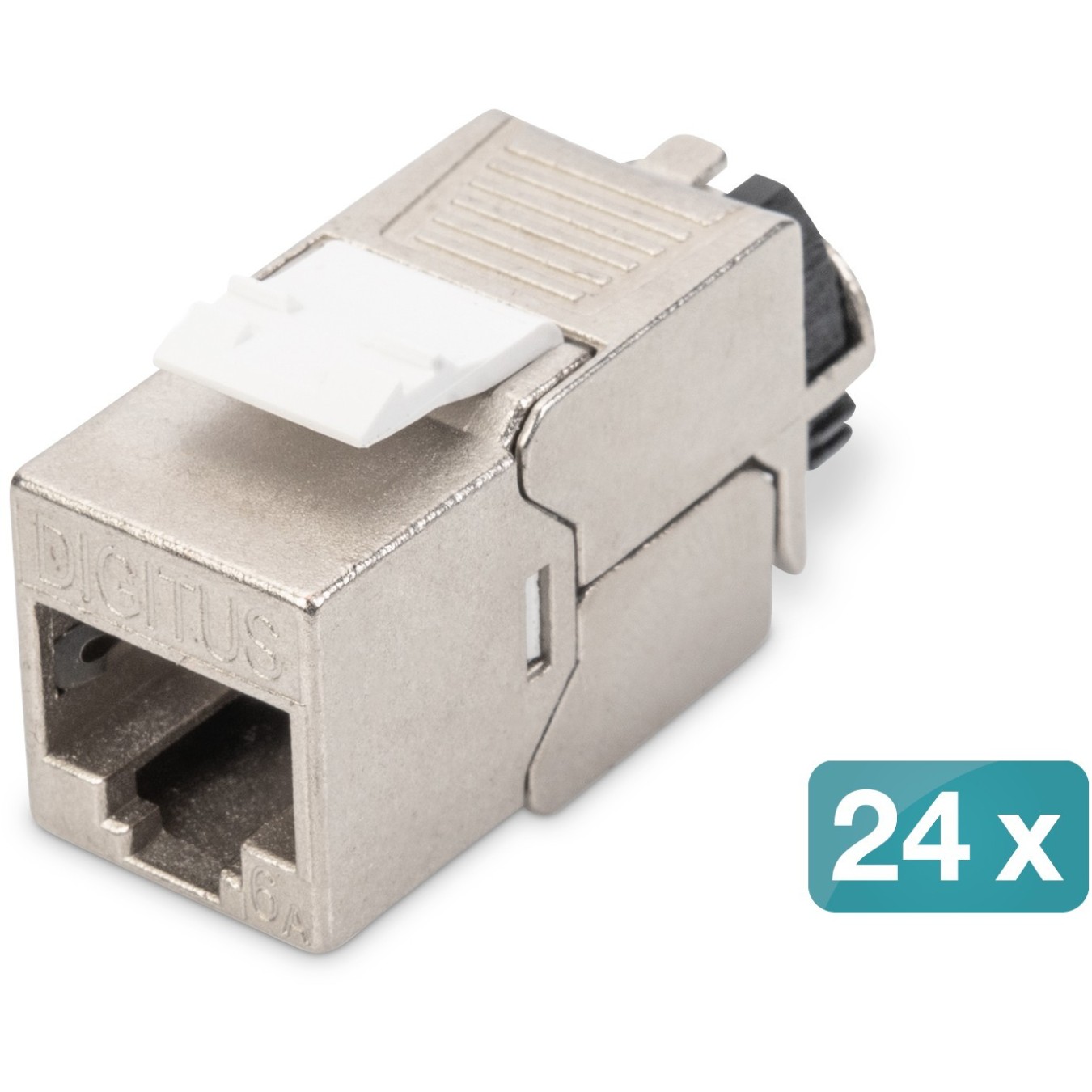 DIGITUS Keystone Jack Cat6A - 24-Pack — Buy in Cyprus with Fast Delivery