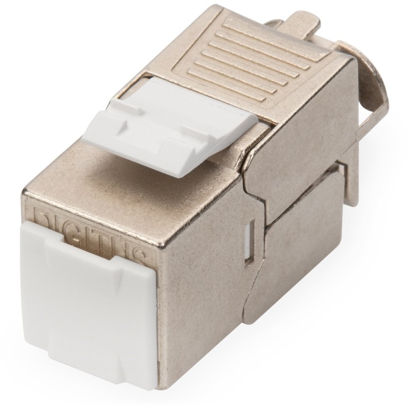 Buy Digitus Keystone CAT6A RJ45 Jack - AWG 22-26 - 360° Tool-Free Mounting - Si... in Cyprus, Nicosia, Limassol, Larnaka, Pafos