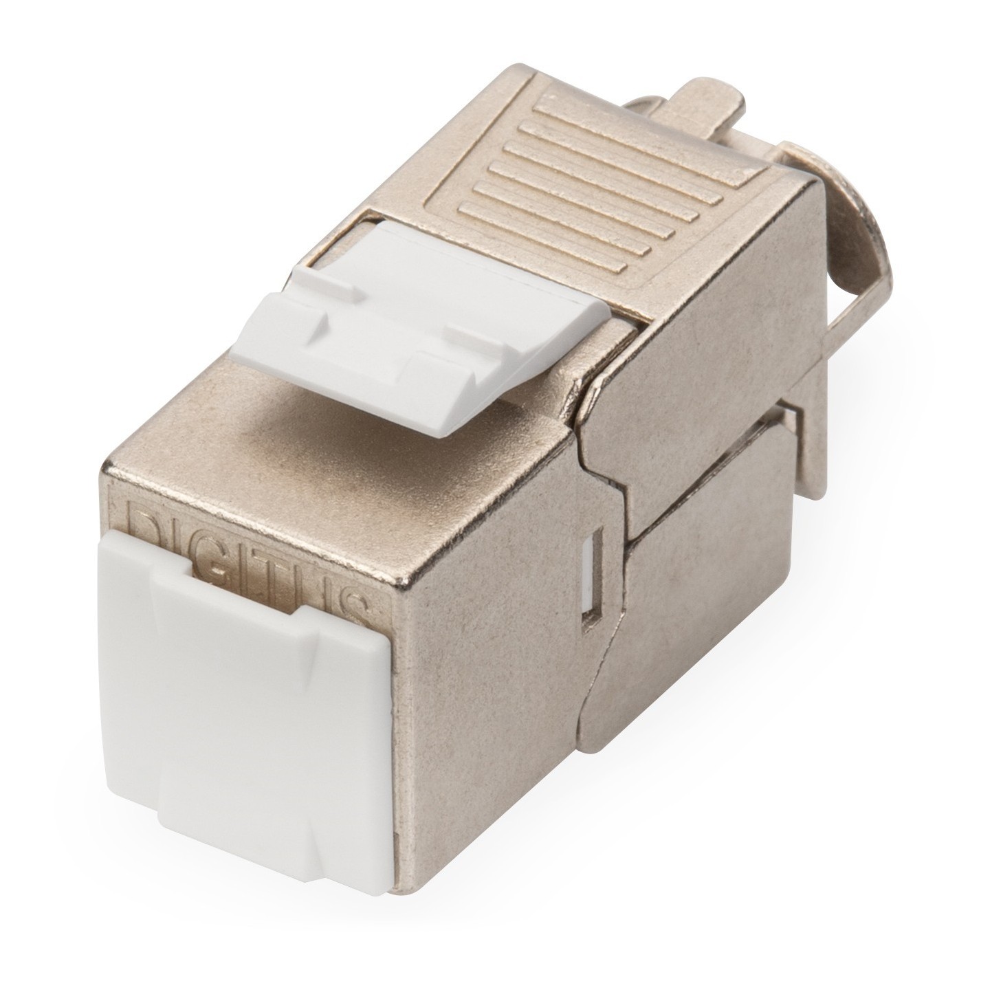 Digitus Keystone CAT6A RJ45 Jack - AWG 22-26 - 360° Tool-Free Mounting - Silver - 24-Pack — Buy in Cyprus with Fast Delivery