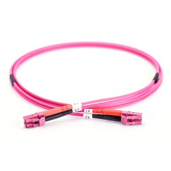 Buy Digitus Fiber Optic Patch Cable LC to LC Duplex OM4 Multimode - 3.0 m - Violet in Cyprus, Nicosia, Limassol, Larnaka, Pafos