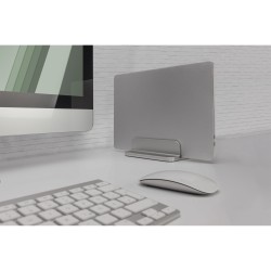 Buy Digitus Vertical Notebook Stand - Laptop & Tablet Holder - Silver Aluminum in Cyprus, Nicosia, Limassol, Larnaka, Pafos