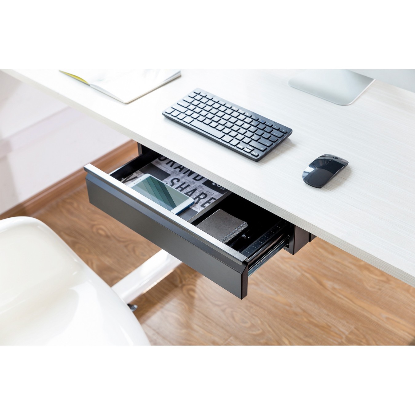 DIGITUS Desk Under-Drawer - Characteristics (Under-desk storage) — Buy in Cyprus with Fast Delivery