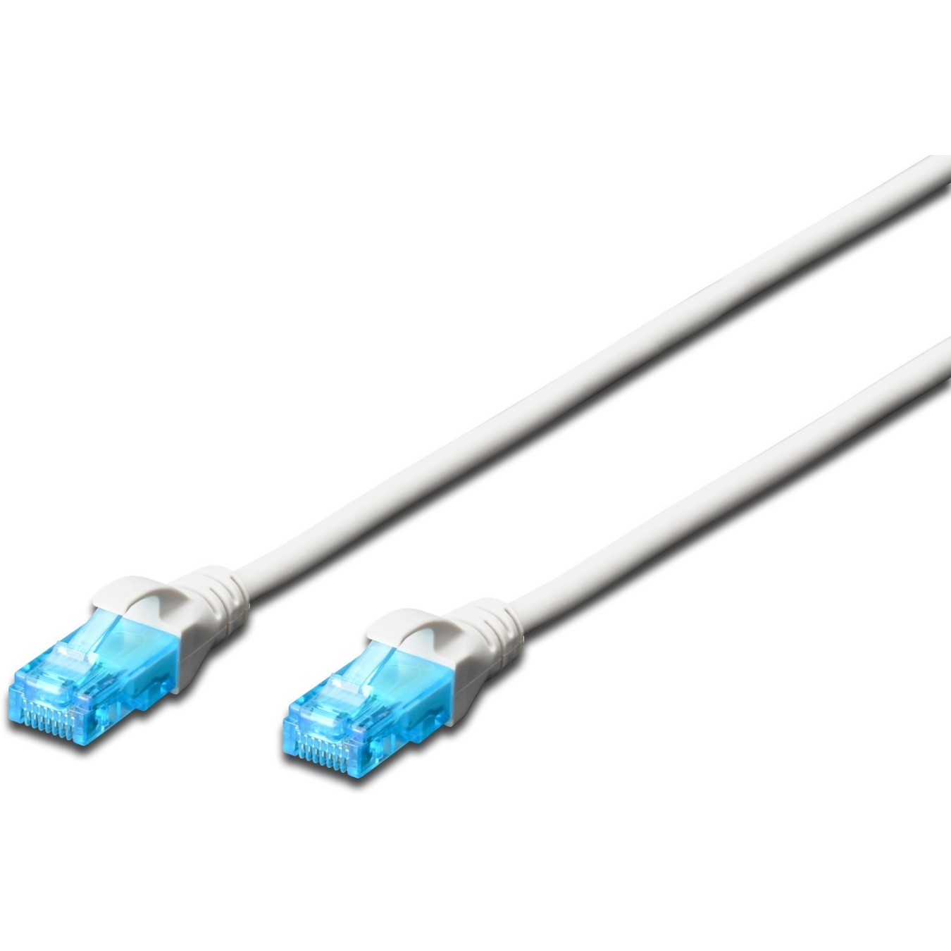 DIGITUS Patch Cable Cat5e U/UTP 2xRJ45 0.5m CCA White (White, 0.5 m, Cat5e, U/UTP, CCA) — Buy in Cyprus with Fast Delivery
