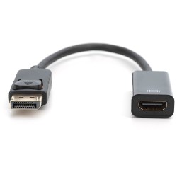 Buy DIGITUS DisplayPortKabel - DPort - Black, 0.15 m, DP male to HDMI Type A fem... in Cyprus, Nicosia, Limassol, Larnaka, Pafos