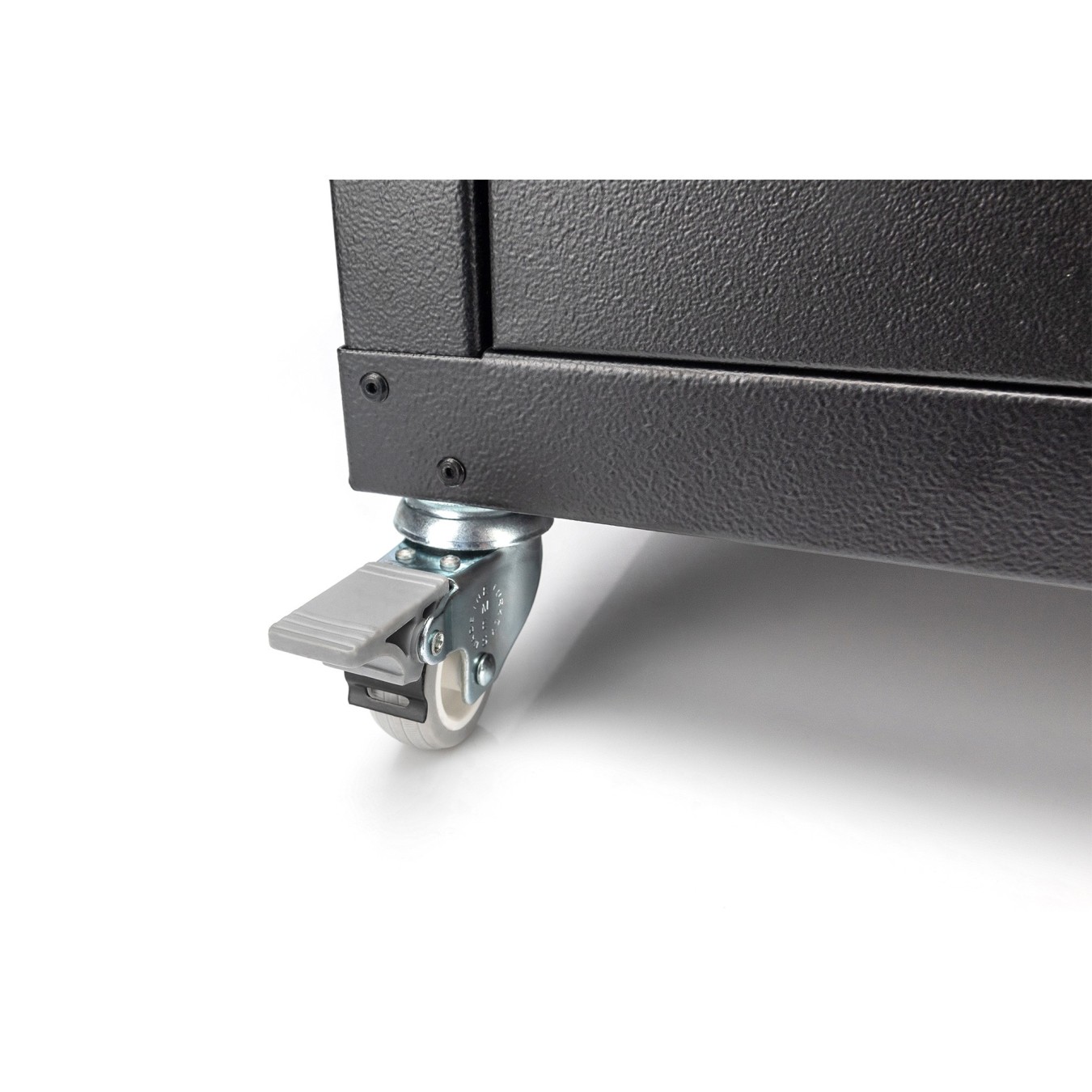 Lockable castors for wall-mount cabinets - 4 pcs, 250 kg per caster — Buy in Cyprus with Fast Delivery