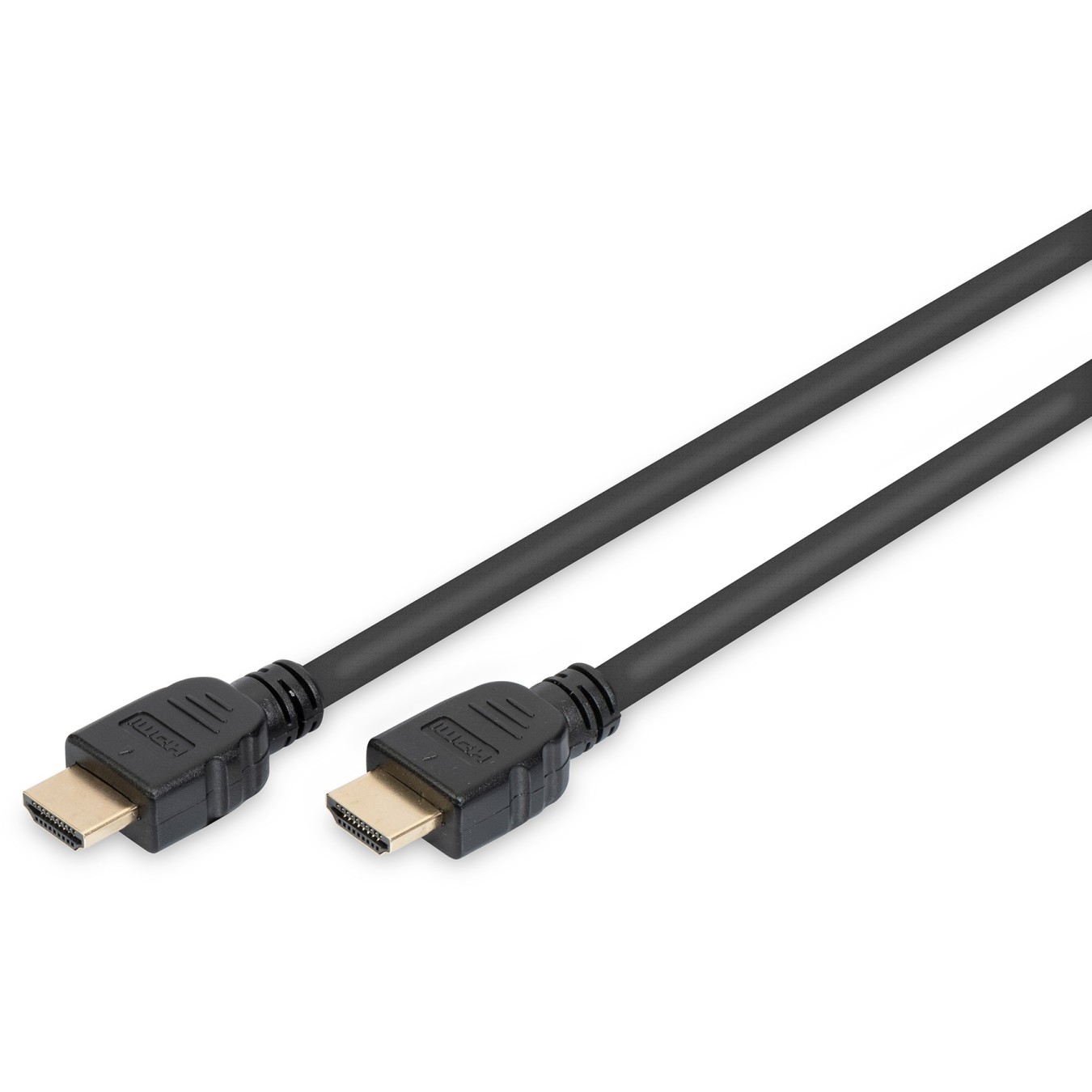 DIGITUS HDMI Ultra High Speed Anschlusskabel A St St 8K 1m - HDMI 2.1, 8K, stainless steel braided