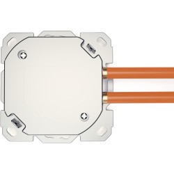 Buy DIGITUS Cat 6A Shielded Network Outlet 2x RJ45 - White in Cyprus, Nicosia, Limassol, Larnaka, Pafos