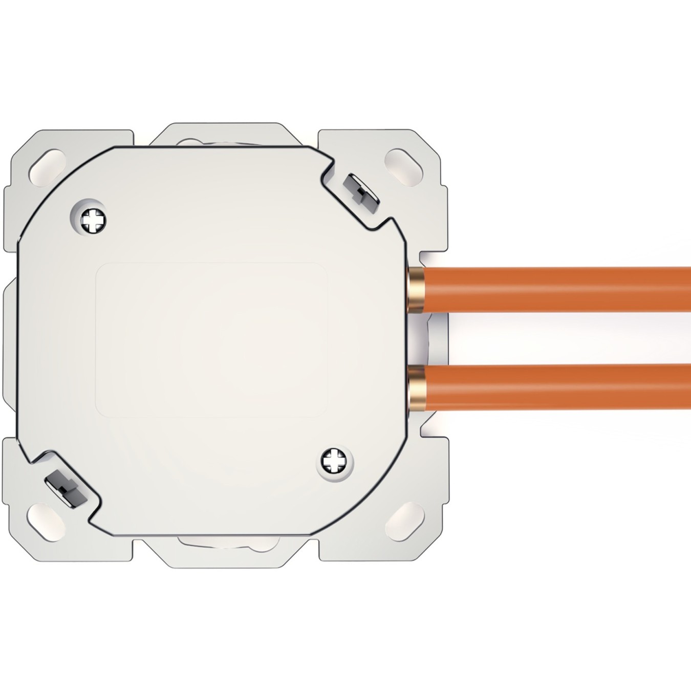 DIGITUS Cat 6A Shielded Network Outlet 2x RJ45 - White — Buy in Cyprus with Fast Delivery