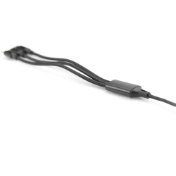 Buy DIGITUS LAK 3in1 USB-A/Lightning/MicroUSB to USB-C Cable - 1 m - Black in Cyprus, Nicosia, Limassol, Larnaka, Pafos