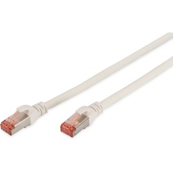 Buy DIGITUS Cat6 FTP Patch Cable 2xRJ45 2.0 m White Shielded - Cat6, S/FTP in Cyprus, Nicosia, Limassol, Larnaka, Pafos