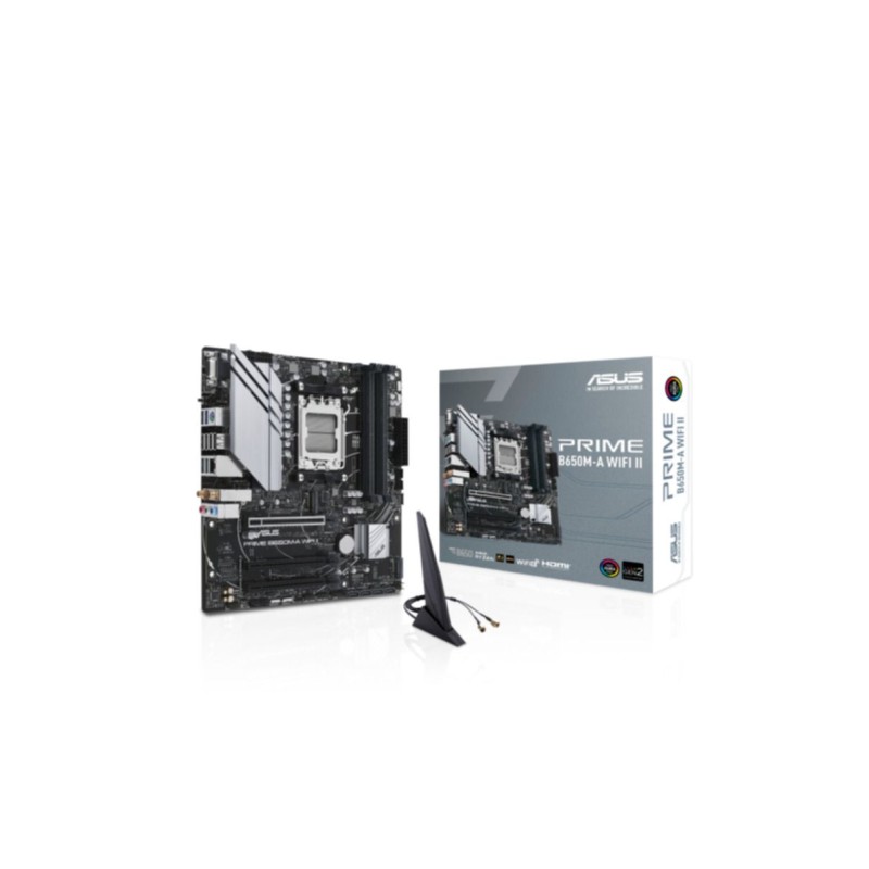 Buy ASUS PRIME B650M-A WIFI II - AM5 Micro-ATX DDR5 Motherboard, Wi‑Fi 6, 2.5G... in Cyprus, Nicosia, Limassol, Larnaka, Pafos