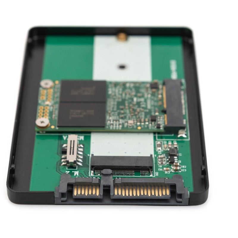 Buy DIGITUS 2.5" SATA Drive Adapter - M.2 or mSATA in Cyprus, Nicosia, Limassol, Larnaka, Pafos