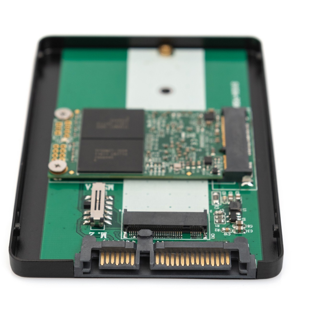 DIGITUS 2.5" SATA Drive Adapter - M.2 or mSATA — Buy in Cyprus with Fast Delivery