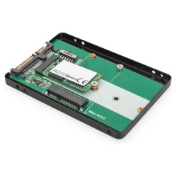 Buy DIGITUS 2.5" SATA Drive Adapter - M.2 or mSATA in Cyprus, Nicosia, Limassol, Larnaka, Pafos