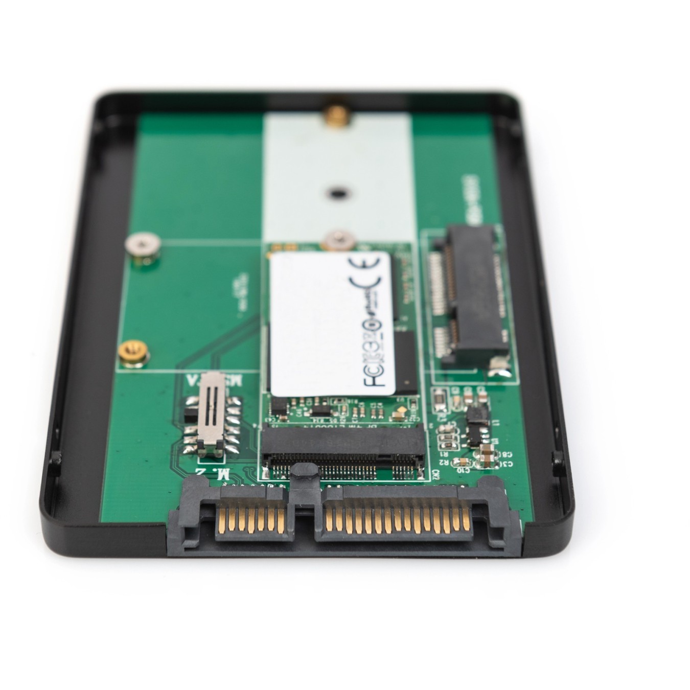 DIGITUS 2.5" SATA Drive Adapter - M.2 or mSATA — Buy in Cyprus with Fast Delivery