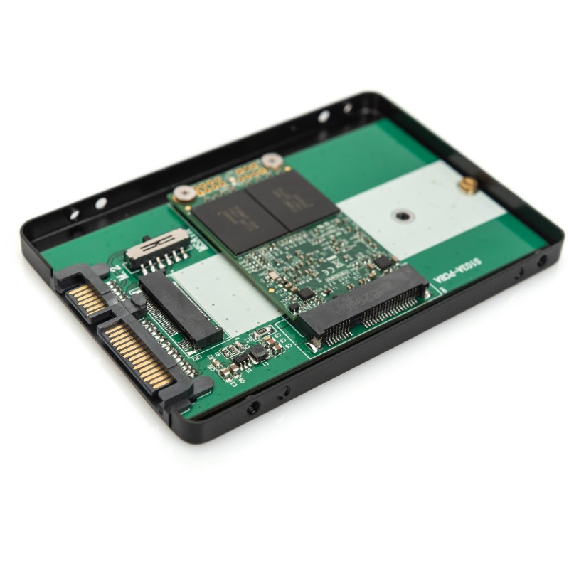 Buy DIGITUS 2.5" SATA Drive Adapter - M.2 or mSATA in Cyprus, Nicosia, Limassol, Larnaka, Pafos