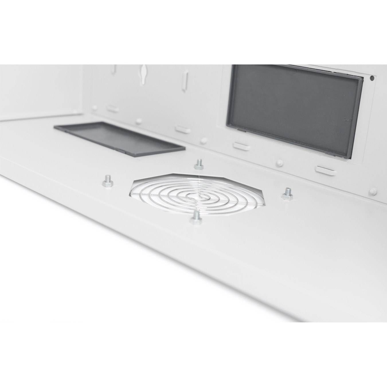 DIGITUS Slim Wall-Mount Cabinet 800x640x309mm - 6U Vertical - Grey — Buy in Cyprus with Fast Delivery