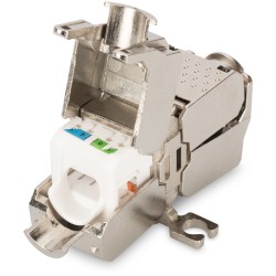 Buy DIGITUS Cat6A Connector - Shielded, 500 MHz for AWG 22-26 in Cyprus, Nicosia, Limassol, Larnaka, Pafos
