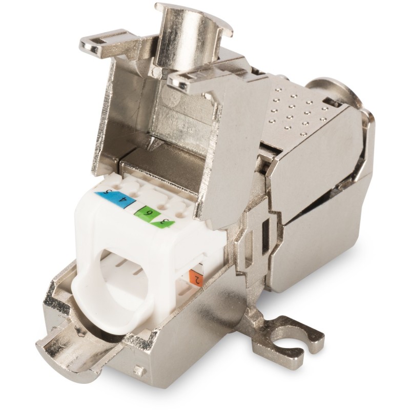 Buy DIGITUS Cat6A Connector - Shielded, 500 MHz for AWG 22-26 in Cyprus, Nicosia, Limassol, Larnaka, Pafos