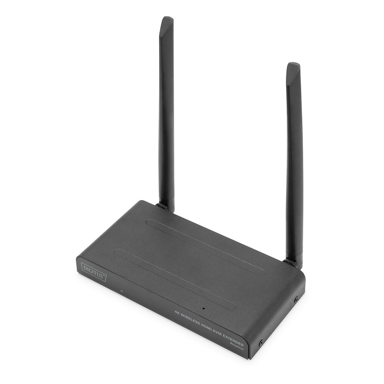 DIGITUS Wireless HDMI Receiver - DS-55328 - Black, 4K@30Hz, 1x HDMI Output, Wireless & Wired, HDMI 2.0