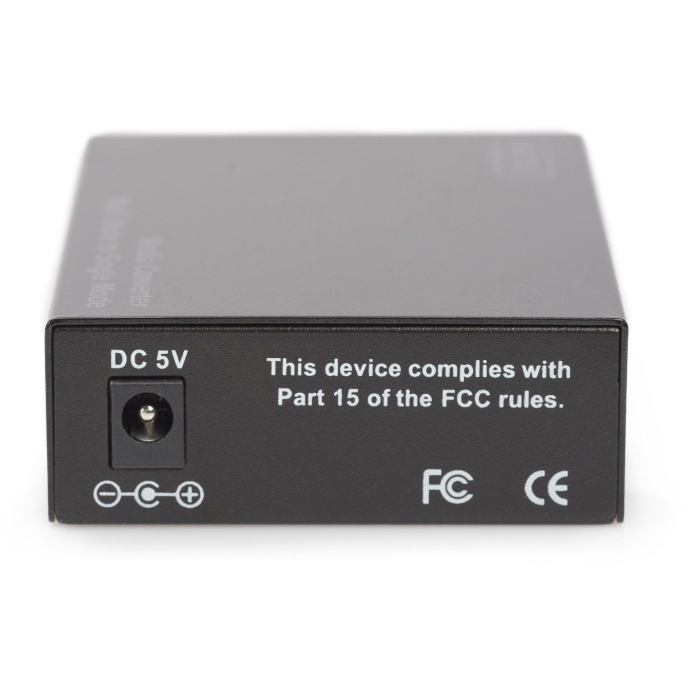 DIGITUS Gigabit Fiber Media Converter - SC-SC, 1000Base-SX - Multimode/Singlemode - Black — Buy in Cyprus with Fast Delivery