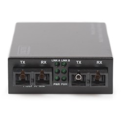 Buy DIGITUS Gigabit Fiber Media Converter - SC-SC, 1000Base-SX - Multimode/Singl... in Cyprus, Nicosia, Limassol, Larnaka, Pafos