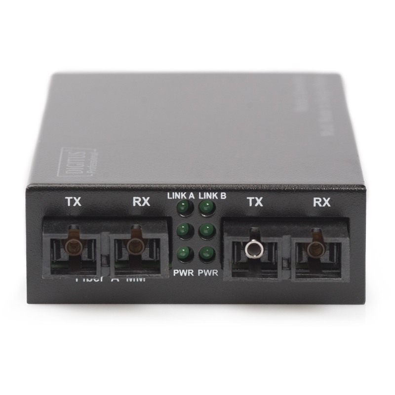 Buy DIGITUS Gigabit Fiber Media Converter - SC-SC, 1000Base-SX - Multimode/Singl... in Cyprus, Nicosia, Limassol, Larnaka, Pafos