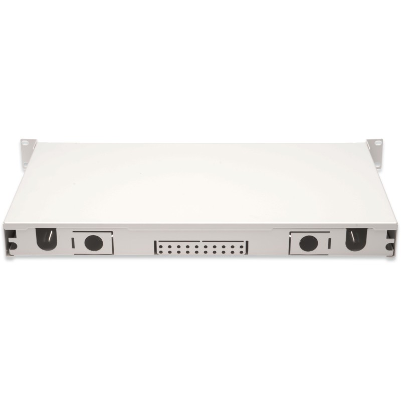 Buy DIGITUS Fiber Optic Splice Box 1U - Gray (12x LC OM3) in Cyprus, Nicosia, Limassol, Larnaka, Pafos