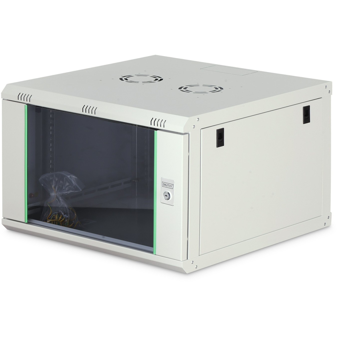 DIGITUS Wall Mount Cabinet Dynamic 7U - Grey 416.15x600x600 mm — Buy in Cyprus with Fast Delivery