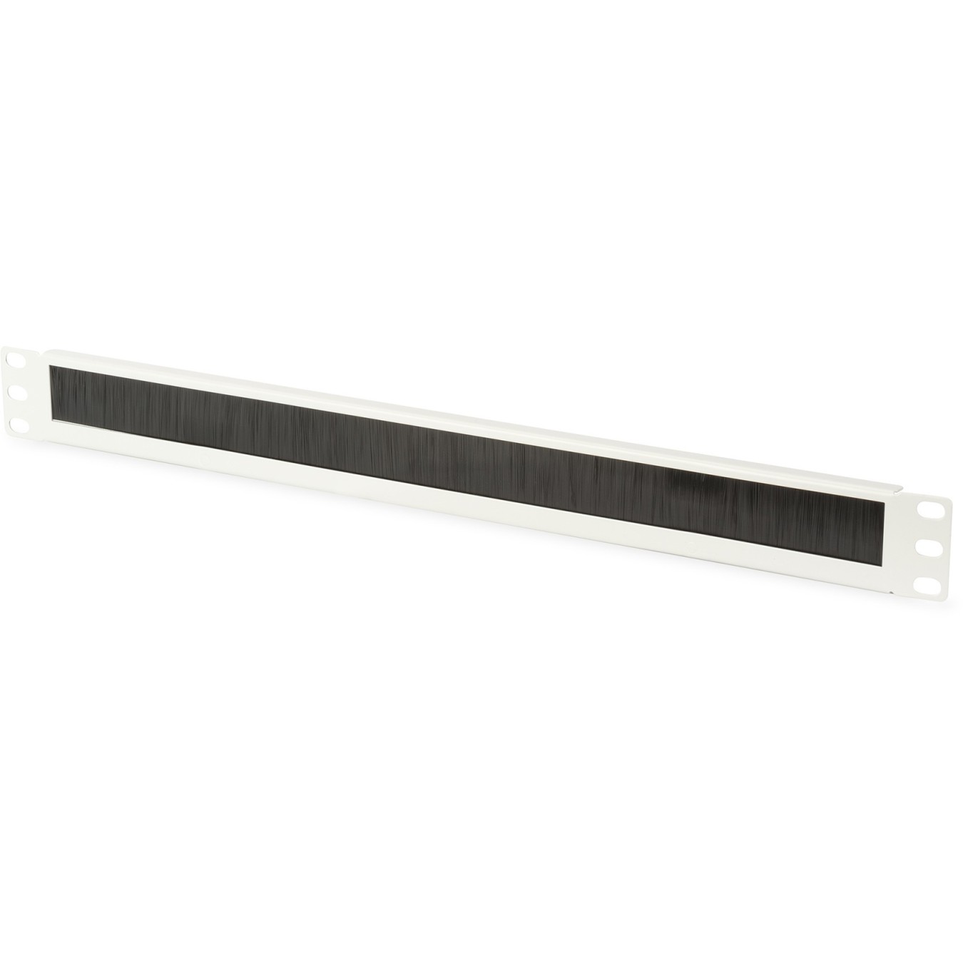 Cable brush strip 1U opening 24x423mm grey — Buy in Cyprus with Fast Delivery