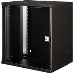 Buy Digitus Wall Mount Enclosure - SOHO PRO - 12U, 460x540x400 mm, Black in Cyprus, Nicosia, Limassol, Larnaka, Pafos