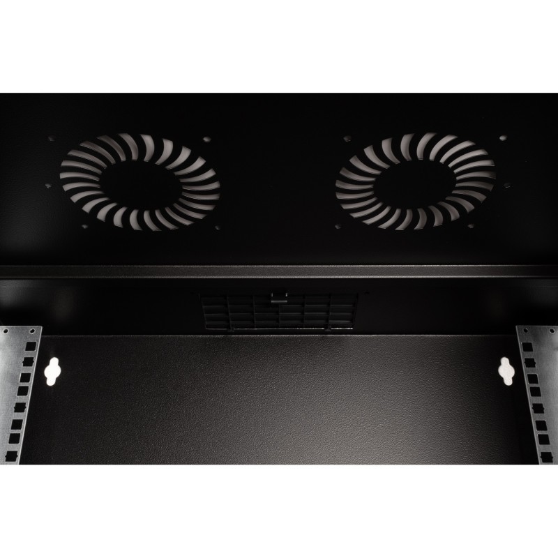 Buy Digitus Wall Mount Enclosure - SOHO PRO - 12U, 460x540x400 mm, Black in Cyprus, Nicosia, Limassol, Larnaka, Pafos