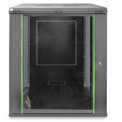 Buy Digitus Dynamic 16HE Wall-Mounted Cabinet - Dynamic 16HE - 785x600x600 mm Black in Cyprus, Nicosia, Limassol, Larnaka, Pafos