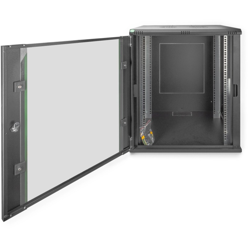 Buy Digitus Dynamic 16HE Wall-Mounted Cabinet - Dynamic 16HE - 785x600x600 mm Black in Cyprus, Nicosia, Limassol, Larnaka, Pafos