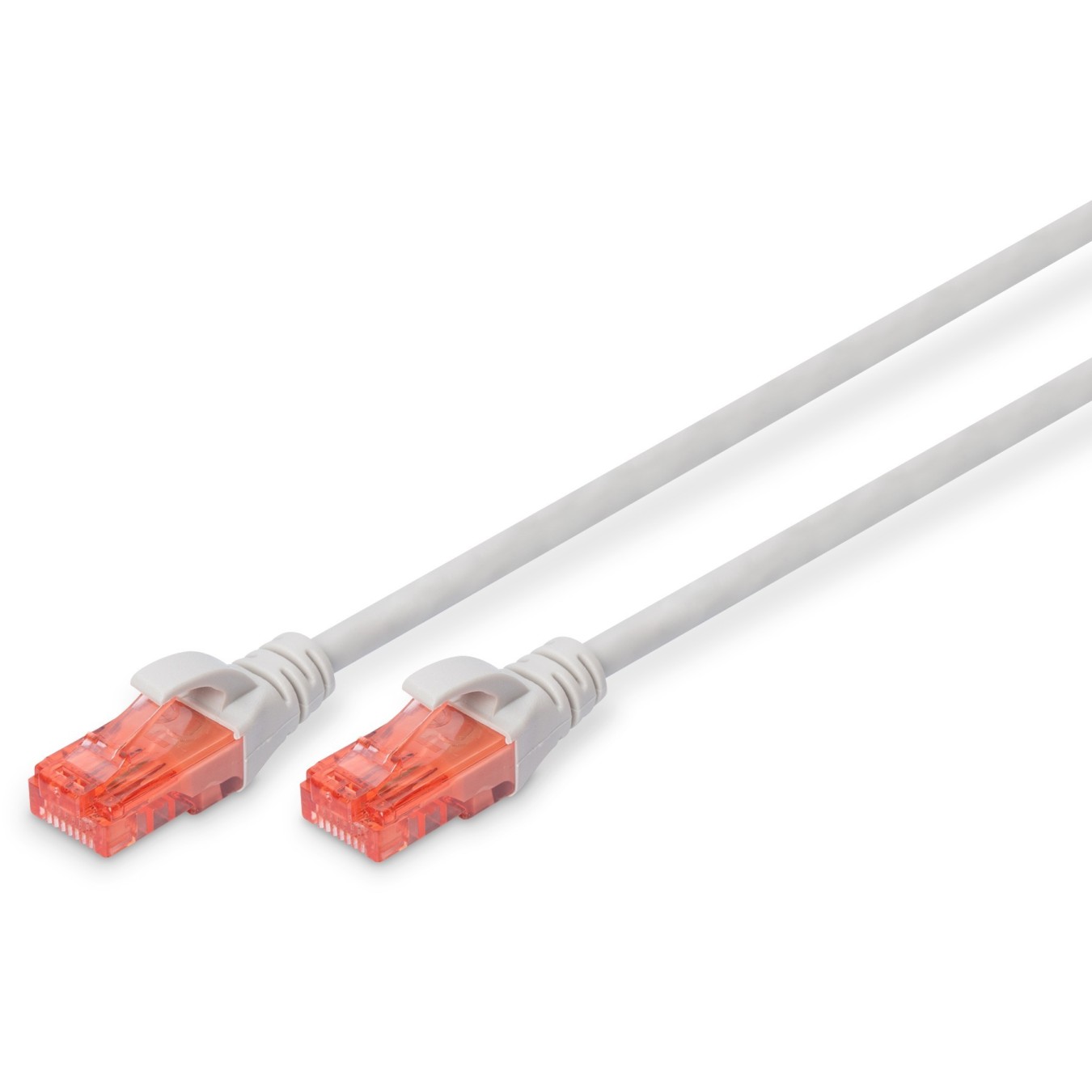 Digitus Cat6 Patch Cable U/UTP 1.0 m RJ-45 to RJ-45 Grey — Buy in Cyprus with Fast Delivery
