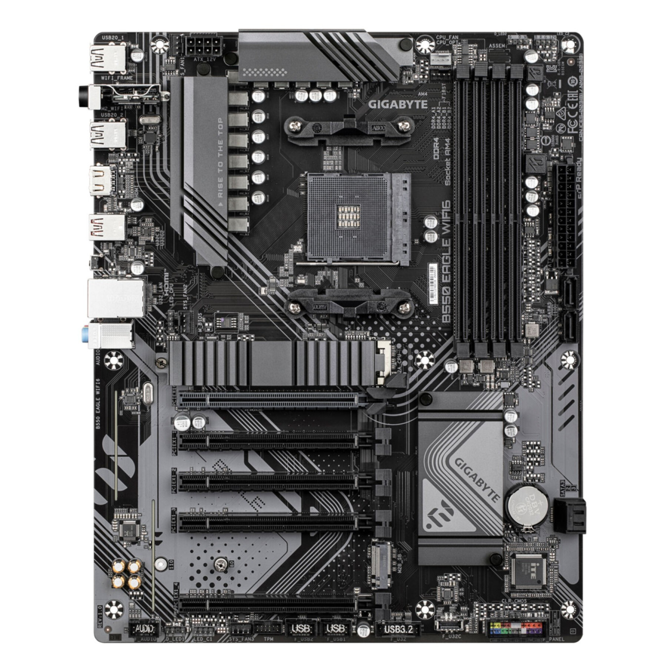 GIGABYTE GA-B550 EAGLE WIFI - AM4 Motherboard - B550, DDR4, 4x DIMM, PCIe 4.0, WiFi 6 — Buy in Cyprus with Fast Delivery