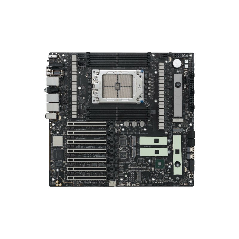 Buy ASUS Pro WS WRX90E-SAGE SE - WRX90 sTR5 Workstation Motherboard - 7× PCIe 5... in Cyprus, Nicosia, Limassol, Larnaka, Pafos