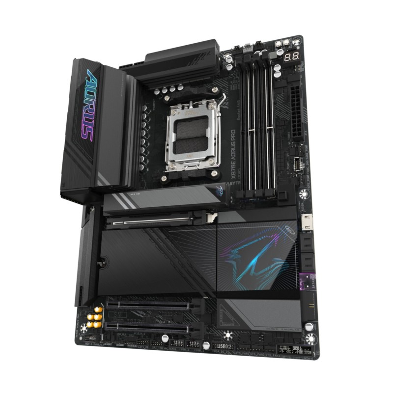 Buy Gigabyte GA-X870E AORUS PRO - AM5 ATX Motherboard, AMD X870E, DDR5 256GB, PC... in Cyprus, Nicosia, Limassol, Larnaka, Pafos