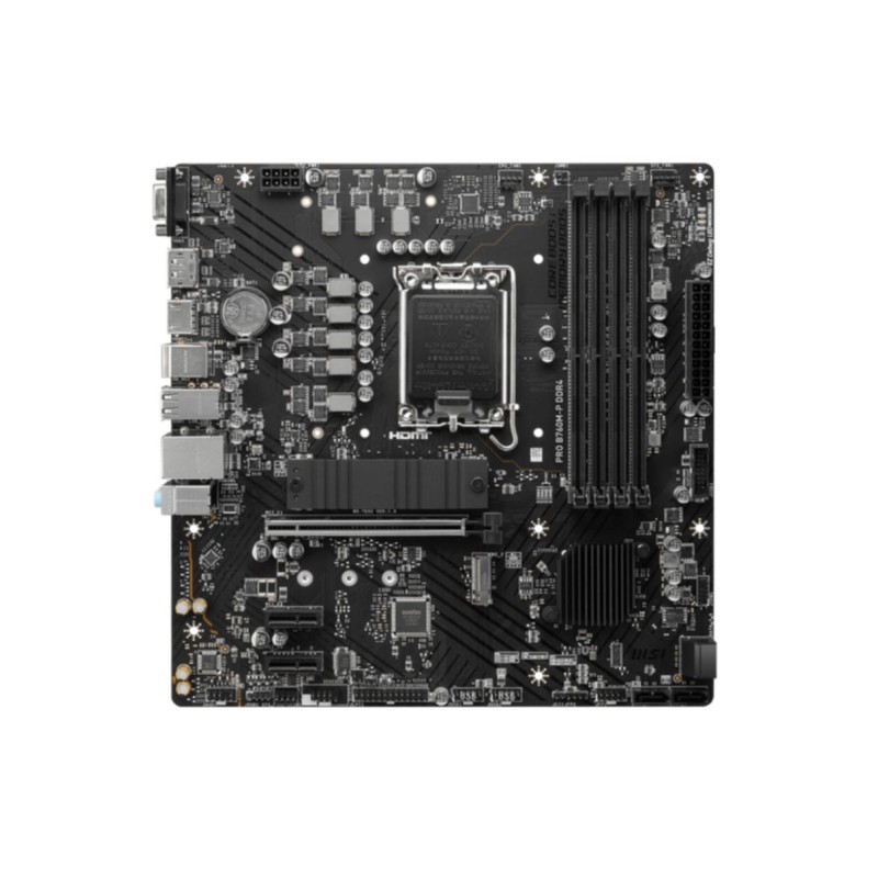 Buy MSI PRO B760M-P DDR4 - LGA1700 Micro-ATX Motherboard, Intel B760, DDR4 up to... in Cyprus, Nicosia, Limassol, Larnaka, Pafos