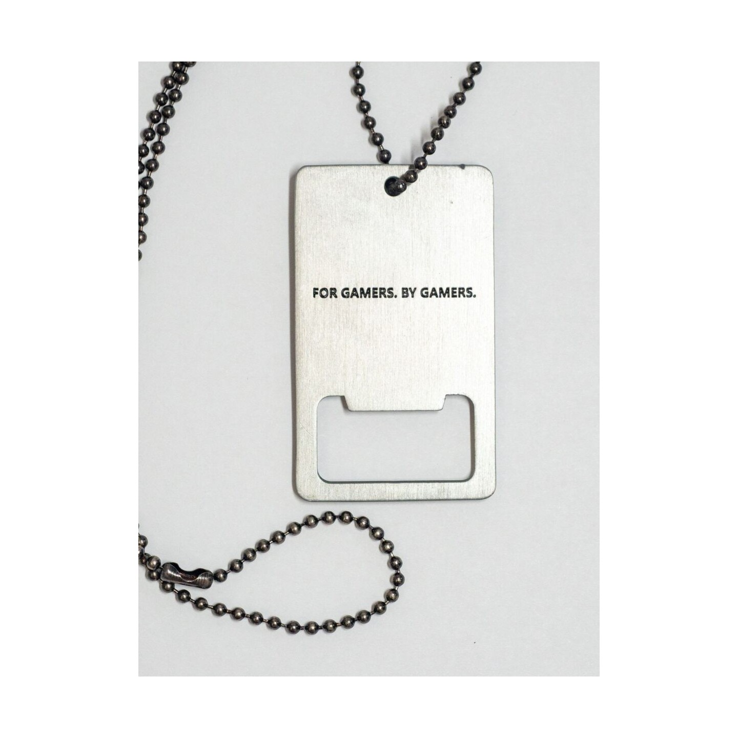 Razer Bottle Opener - Stainless Steel Dog Tag with Chain - Gamer Gift — Buy in Cyprus with Fast Delivery