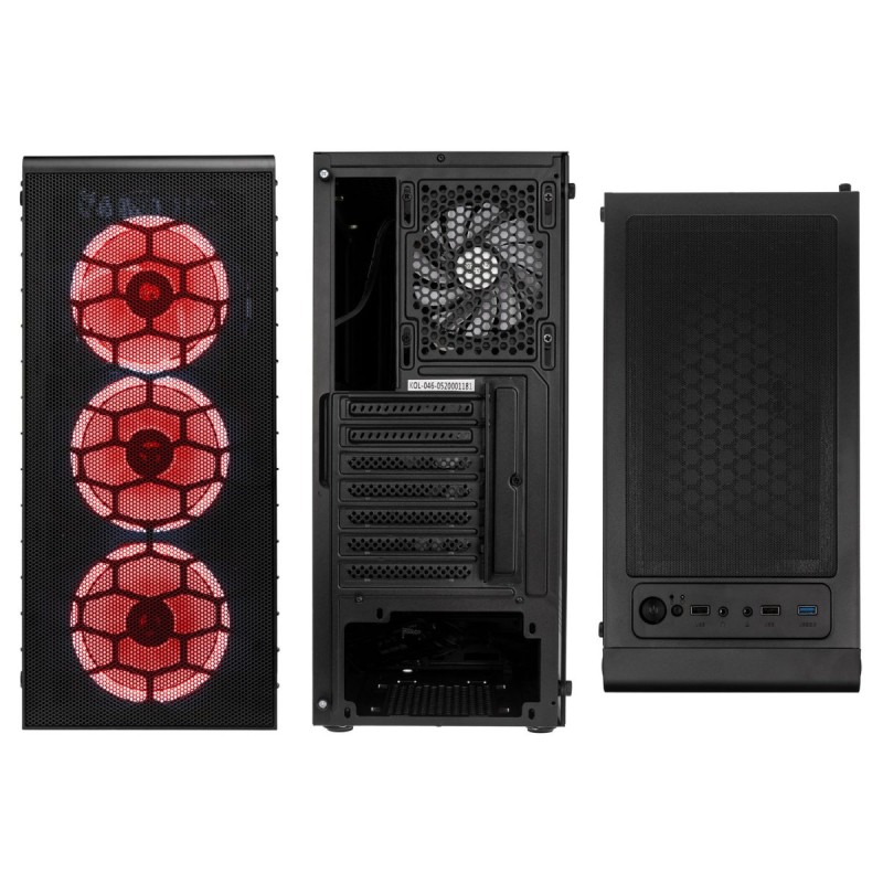 Buy Kolink Observatory Lite Mesh RGB Mid-Tower - Tempered Glass - Black in Cyprus, Nicosia, Limassol, Larnaka, Pafos