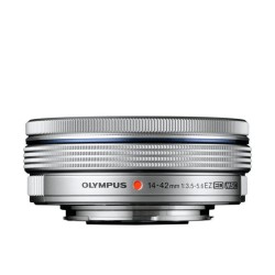 Buy Olympus M.Zuiko Digital ED 14-42mm EZ Pancake Zoom - EZ-M1442EZ - SILVER, MF... in Cyprus, Nicosia, Limassol, Larnaka, Pafos