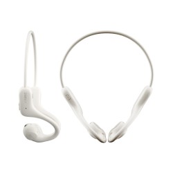 Buy QCY Crossky Link White Open Ear Air Conduction Headphones - BT5.3 - Wireless... in Cyprus, Nicosia, Limassol, Larnaka, Pafos