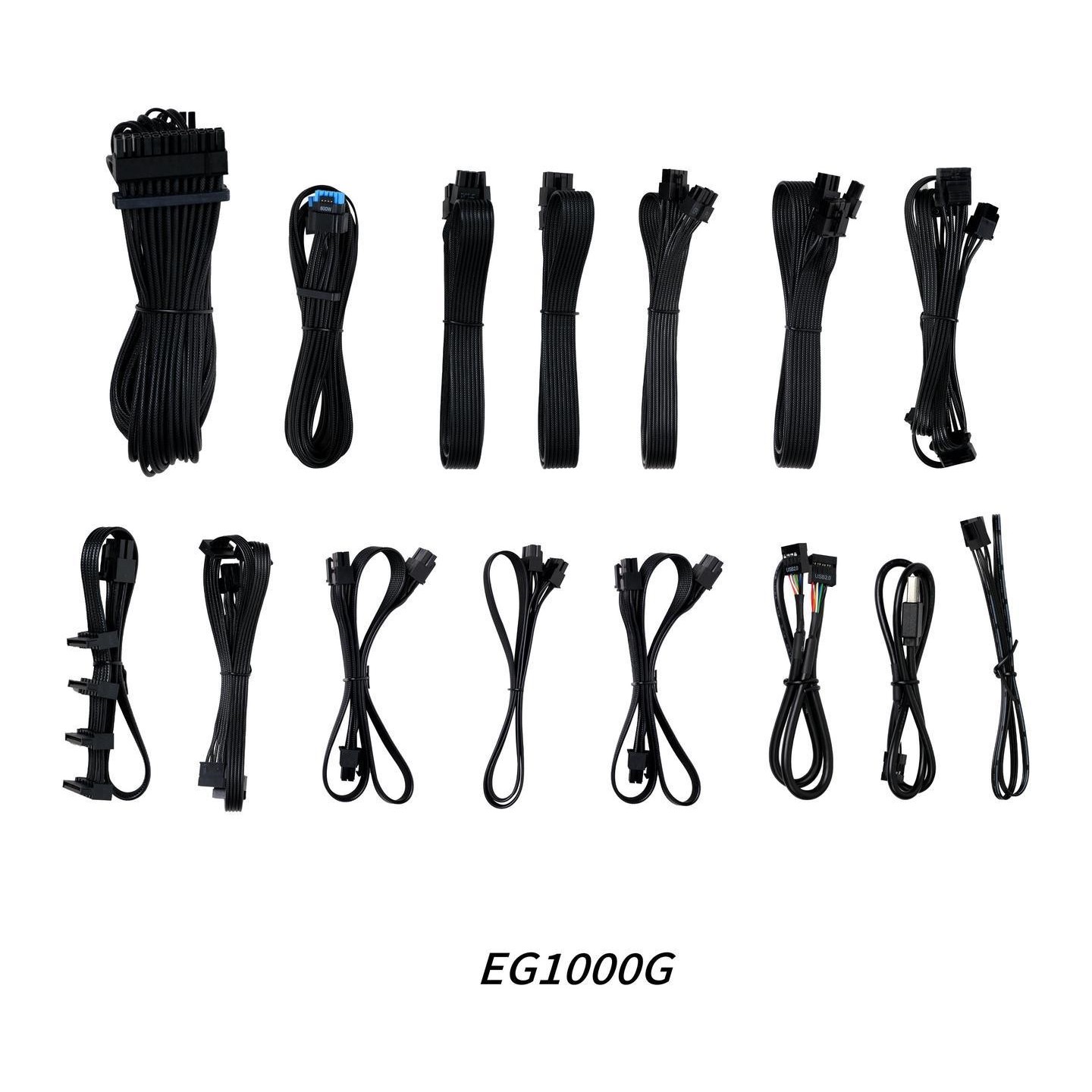 Lian Li Edge EG1000G 1000W - 80+ Gold Fully Modular ATX 3.1 L-Shape USB Hub (Boxed) — Buy in Cyprus with Fast Delivery