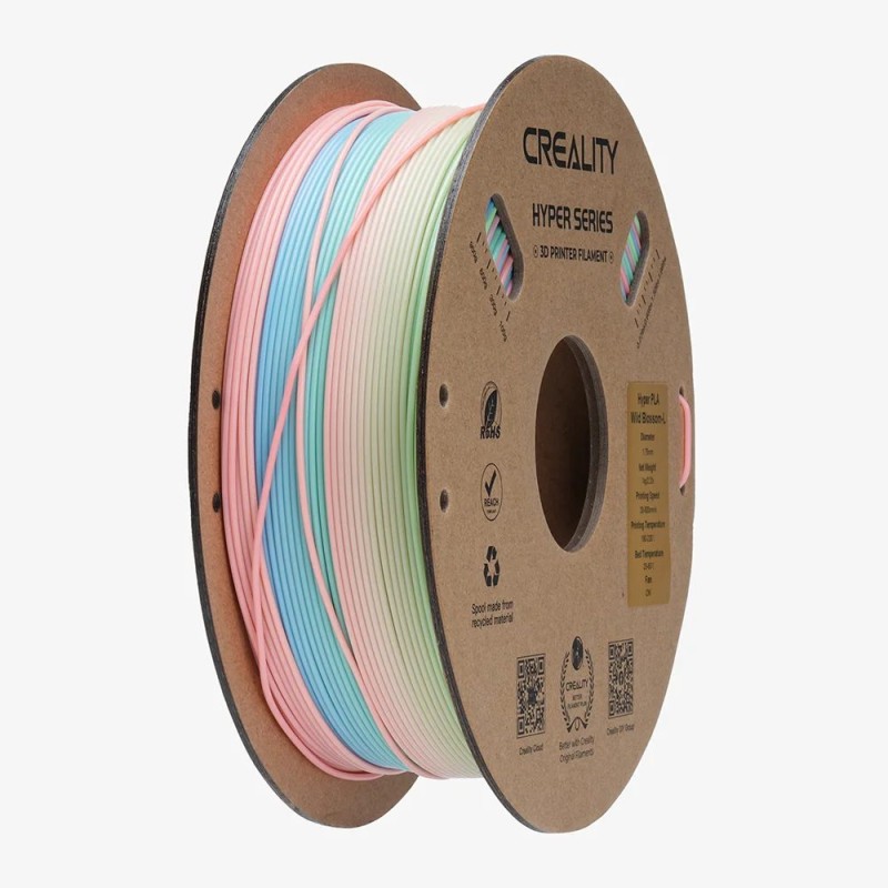 Buy Creality Hyper PLA Rainbow Spring Lake Filament - Rainbow, 1.75mm, 1kg (PLA) in Cyprus, Nicosia, Limassol, Larnaka, Pafos