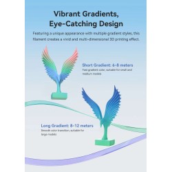 Buy Creality Hyper PLA Rainbow Spring Lake Filament - Rainbow, 1.75mm, 1kg (PLA) in Cyprus, Nicosia, Limassol, Larnaka, Pafos