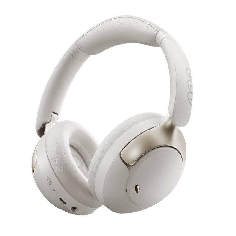 Buy QCY H3 PRO Headset - H3 PRO - Over-Ear Wireless ANC BT Hi-Res 40mm, White in Cyprus, Nicosia, Limassol, Larnaka, Pafos
