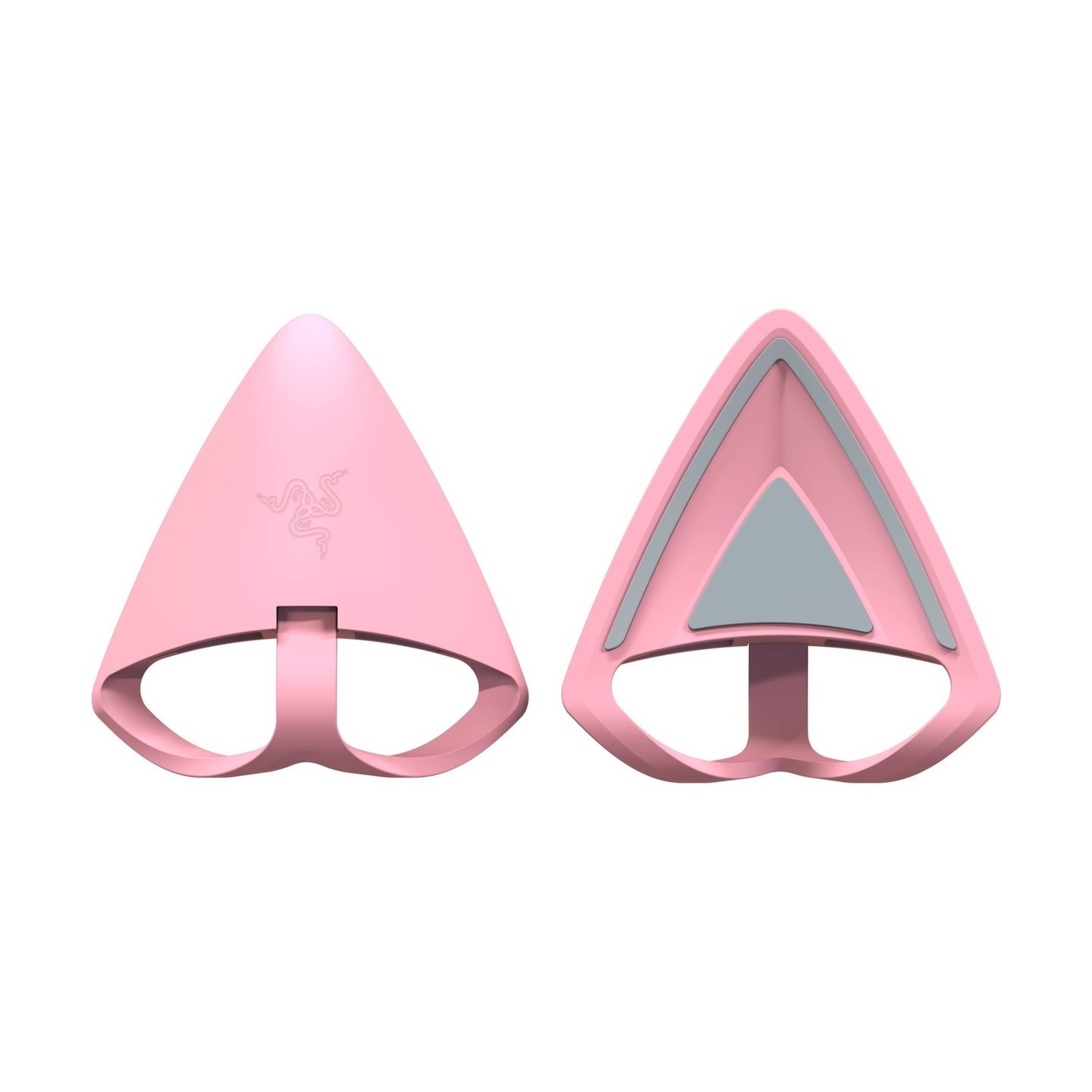 Razer Kitty Ears - V2 - Quartz Pink, Clip-on Headset Ears, Universal Fit — Buy in Cyprus with Fast Delivery
