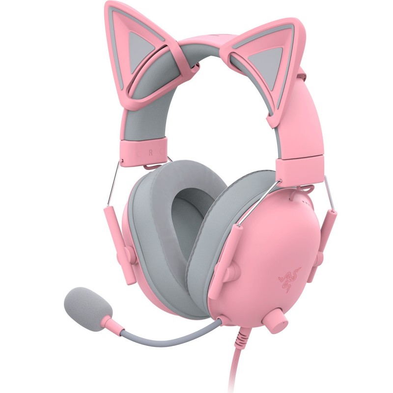 Buy Razer Kitty Ears - V2 - Quartz Pink, Clip-on Headset Ears, Universal Fit in Cyprus, Nicosia, Limassol, Larnaka, Pafos